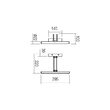 Aplica moderna Ikon alba LED 7.3W/751lm/3000K, 01-3468 Redo