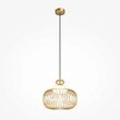 Lustra moderna Levitation alama abajur alb Ø34cm, Maytoni