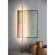 Lustra/lampadar moderna neagra LED 34W/ 3280lm/3000K, Acrobat 01-2284 Redo