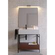 Aplică moderna neagra baie IP44 LED 34.32W/4310lm/4000K, Barrio 01-2512 Redo