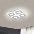 Plafoniera moderna alba LED 38W/2300lm/3000K, Venti DL 7-655/4 Weiss Orion