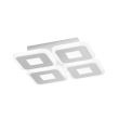 Plafoniera moderna alba LED 38W/2300lm/3000K, Venti DL 7-655/4 Weiss Orion