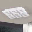 Plafoniera moderna alba LED 48W/2750lm/3000K, Venti DL 7-655/9 Weiss Orion