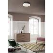 Plafonieră moderna alba dispersor PMMA LED 50W/5400lm/3000K, Erie 01-1681 Redo