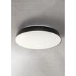 Plafonieră moderna neagra dispersor PMMA LED 50W/5400lm/3000K, Erie 01-1682 Redo