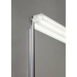 Aplica metalica cromata baie IP44 LED 24W/2688lm/3000K L120, Ermes 01-2293 Redo