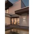 Aplica exterior IP54 gri il. direct+indirect LED 6W/615lm/3000K, Fabo 90226 Redo