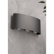 Aplica exterior IP54 gri il. direct+indirect LED 6W/615lm/3000K, Fabo 90226 Redo