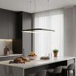 Lustră LED modernă neagră 58W/2700/3000/4000K Orion 01-3897 Redo