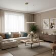 Lustră LED modernă argintiu cafeniu 40W/2700/3000/4000K Orion 01-3891 Redo