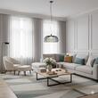 Lustră LED modernă gri 20W/2700K/3000K Ondula 01-4543 Redo