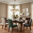 Candelabru clasic Rocca 9xE27/60W, LU 1689/6+3 BRONZE Orion