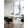 Lustra moderna neagra LED 66W/6864lm/3000K D60, Giotto 01-1737 Redo