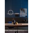 Lustra moderna neagra LED 49W/5145lm/3000K D40, Giotto 01-1735 Redo