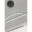 Lustra moderna neagra LED 66W/6864lm/3000K D60, Giotto 01-1737 Redo