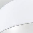 Lustra moderna abajur textil alb 3xE27/40W, Ufo HL 6-1632/3 Weiss Orion