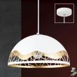 Lustra moderna alba 1xE27/60W, Trance HL 6-1657/1 Weiss-Gold Orion