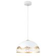 Lustra moderna alba 1xE27/60W, Trance HL 6-1657/1 Weiss-Gold Orion