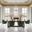 Candelabru clasic alama argintie 6xE14/40W, Empire Crystal LU 2405/6 Altsilber Orion