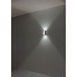 Aplica exterior gri il. direct+indirect IP54 LED 8W/913lm/3000K, Ivar 90114 Redo