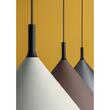Lustra moderna conica abajur negru 1xE27/42W, Jaap 01-1610 Redo