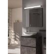 Aplica moderna neagra baie IP44 LED 18W/2400lm 3000K/4000K, Kali 01-3282 Redo