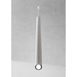 Lustra moderna alba LED 7W/675lm/3000K L55, Kanji 01-1222 Redo