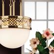 Lustra moderna alama aurie 4xE27/60W, Alt Wien HL 6-1546/4/400 MS Orion