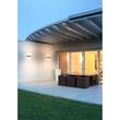 Aplica exterior gri il. direct+indirect IP65 LED 12W/1290lm/3000K, Lampris 90154 Redo