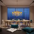 Candelabru clasic Aur 24k 12xE14/40W, KristallDesign LU 2144/8+4 Gold Orion