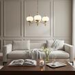 Candelabru clasic alama 4xE27/60W, Nostalgie LU 1319/4 MS/Champ Orion