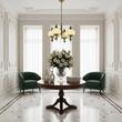 Candelabru clasic alama patinata 4xE27/60W, Nostalgie LU 1319/4 Patina/Champ Orion