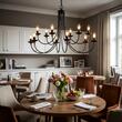 Candelabru florentin 12xE14/40W, Giovanni LU 1632/6+6 Antik Orion