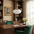 Lustra clasica alama lucioasa 1xE27/60W, Nostalgie HL 6-987 MS/Champ Orion