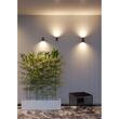 Aplica exterior gri dispersor sticla IP65 LED 3W/360lm/3000K, Ram 90076 Redo