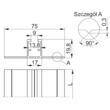 Sina Aluminiu sistem PV pt tigla trapezoidala  Baks, SM400