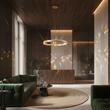 Lustra moderna MONARCH SU LED 60W CCT GD IMO PXL 11 50, Incanti