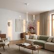 Candelabru modern, alb mat, 3xE14/60W, Asti O2893 W3 BIA, Lemir