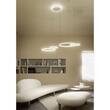 Lustra moderna alba dimmabila LED 99W/10400lm/3000K, Sigua 01-2605 Redo