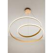 Lustra moderna bronz LED 40W/4400lm/3000K, Torsion 01-1796 Redo