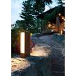 Stalp exterior IP65 modern ruginiu LED 6W/330lm/3000K, Twin 9470 Redo