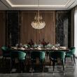 Candelabru modern cristal Aur 24k 4xE14/40W, Kristall Klassisch LU 2410/4/40 Gold Orion