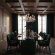 Candelabru clasic cristal Aur 24k 6xE14/40W, Maria Theresia-A LU 2211/6 MT Gold Orion