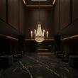 Candelabru clasic cristal alama Aur 24k 6xE14/40W, Empire Crystal LU 2405/6 Gold Orion