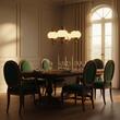 Candelabru clasic alama patinata 4xE27/60W, Nostalgie LU 1319/4 Patina/Champ Orion