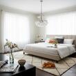 Candelabru modern cristal alama crom 4xE14/40W, Kristall Klassisch LU 2410/4/40 Chrom Orion