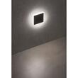 Spot exterior negru incastrabil patrat IP65 LED 2.3W/240lm/3000K, Xpi 90041 Redo