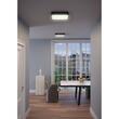 Plafoniera moderna neagra dimmabila LED 32W/3428lm/3000K, Yomo 01-2575 Redo