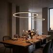 Lustra moderna neagra il. direct LED 84W/9240lm/3000K, Orbit 01-1951-TRIAC Redo