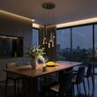 Lustra moderna cromata LED 32W/3456lm/3000K, Madison 01-2053 Redo